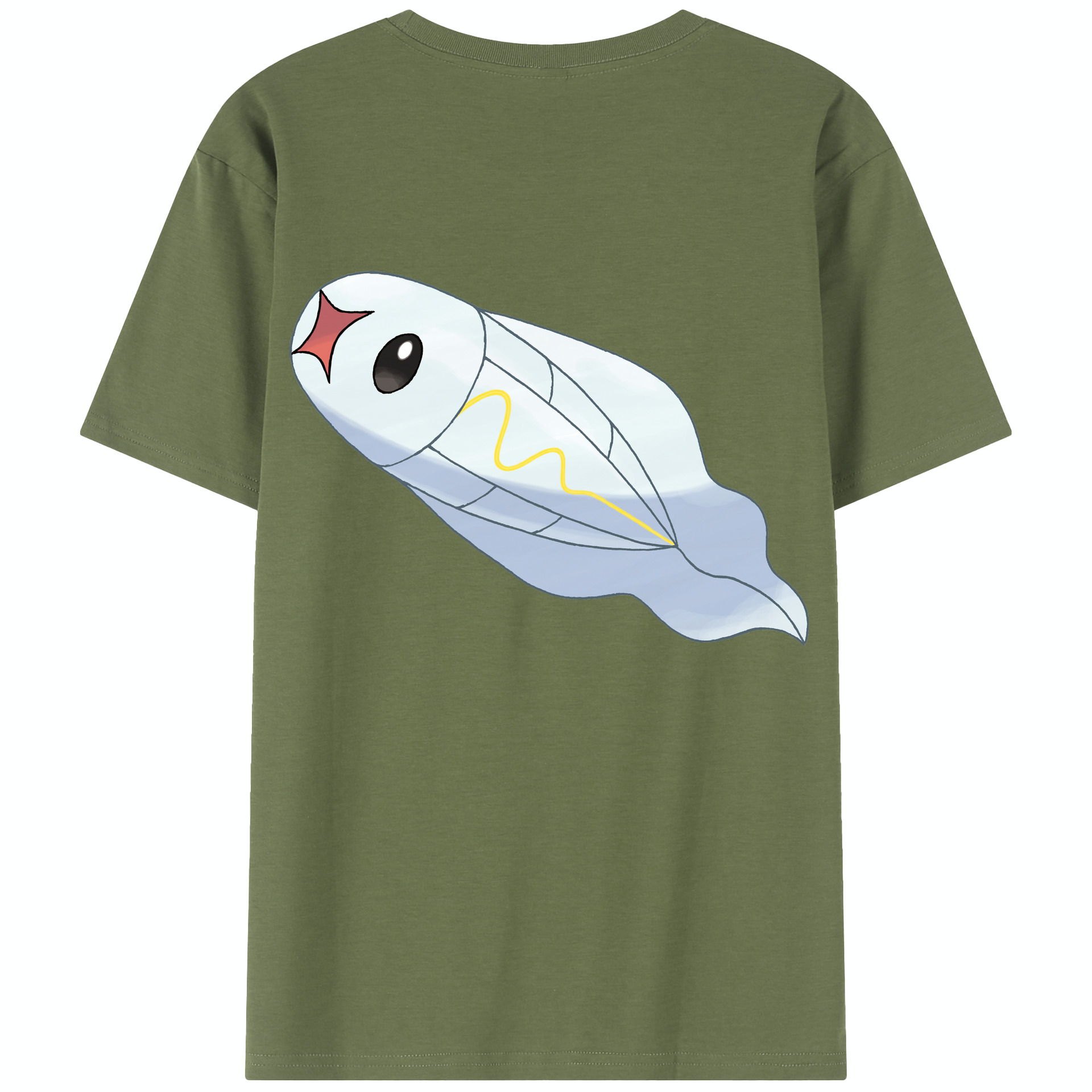 （画像用） ポケットモンスター Pokémon 綿100％半袖Tシャツ（背面プリント）